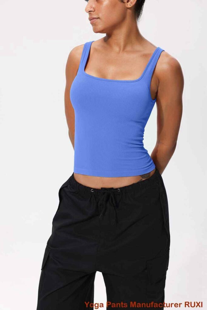 juu ya yoga nyeusi RUXI ty660