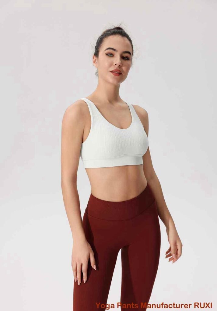 nyeupe yoga juu RUXI ty604