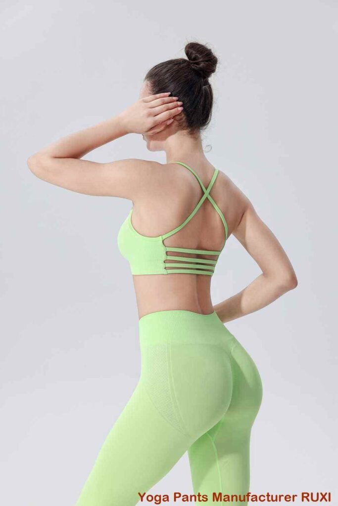 kunja juu ya suruali ya yoga RUXI